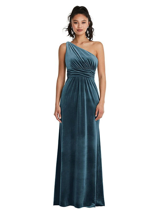 Dessy Thread Bridesmaid Style TH059 Front