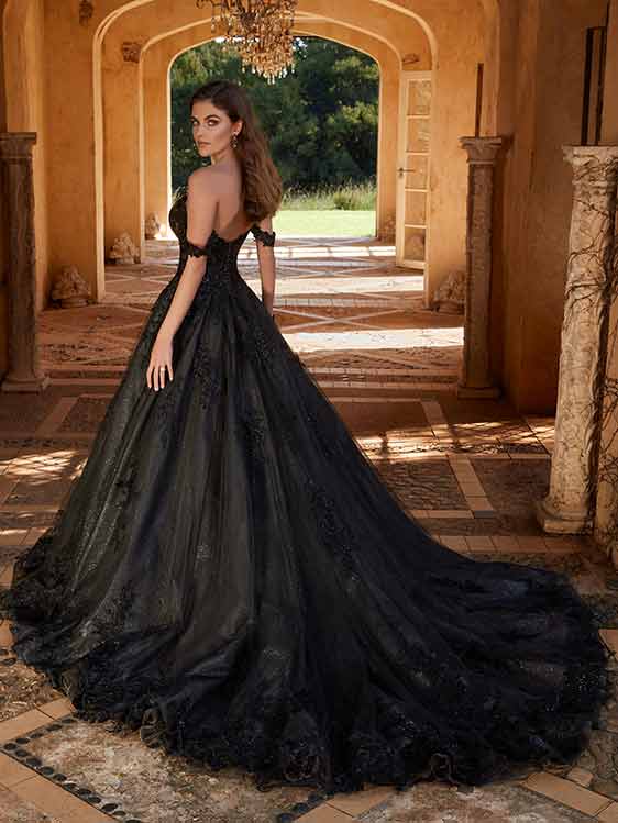 Sophia Tolli Y12248 Rebekah Black Wedding Dress | To Have & To Hold