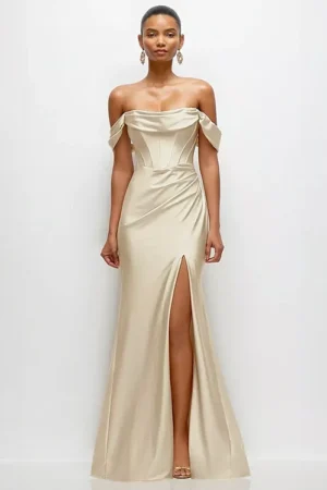 Dessy Bridesmaid Dress CS123 Front