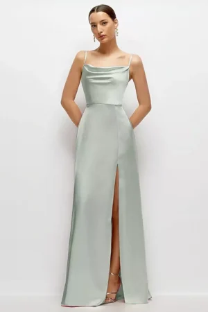 Dessy Bridesmaid Dress TH138 Front