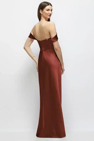 Dessy Bridesmaid Dress TH142 Back