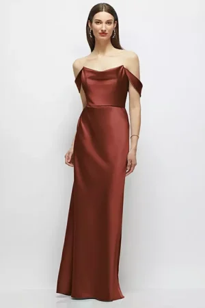 Dessy Bridesmaid Dress TH142 Front