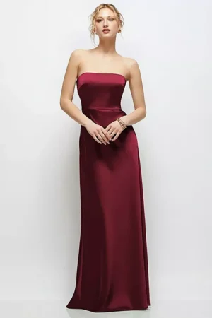 Dessy Bridesmaid Dress TH143 Front