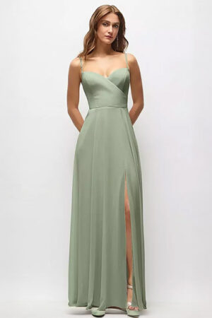 Dessy Bridesmaid Dress TH152 Front
