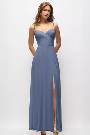Dessy Bridesmaid Dress TH154 Front